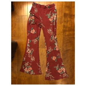Cozy flare pants
